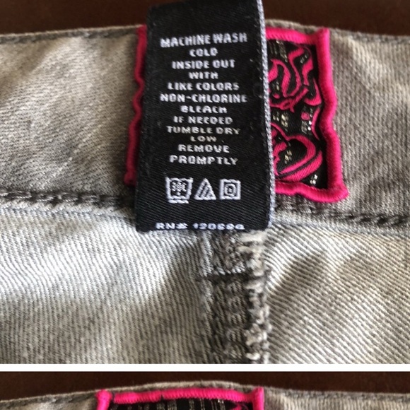 Torrid Grey Denim Jeans - Size 22R - Picture 3 of 7